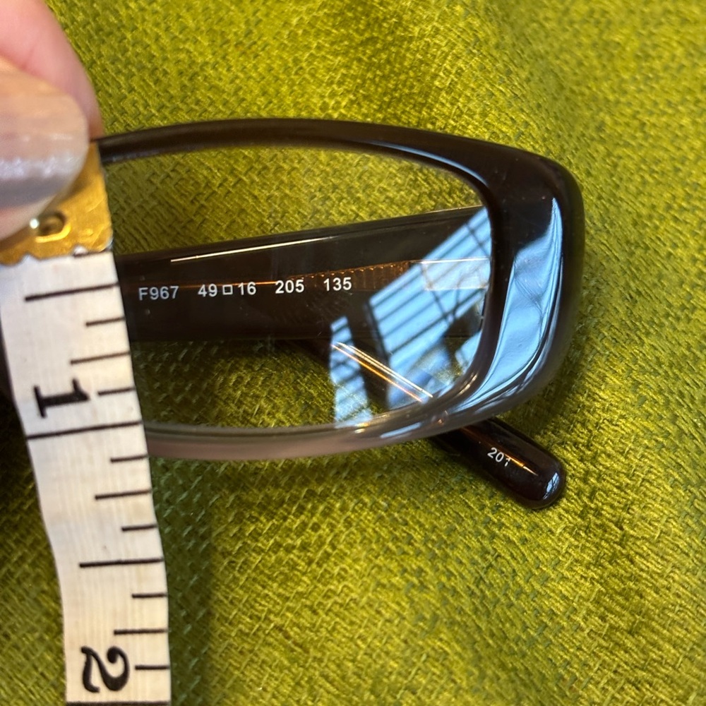 Fendi Eyeglass Frames F967 49 16 205 135 With Case - Picture 13 of 13